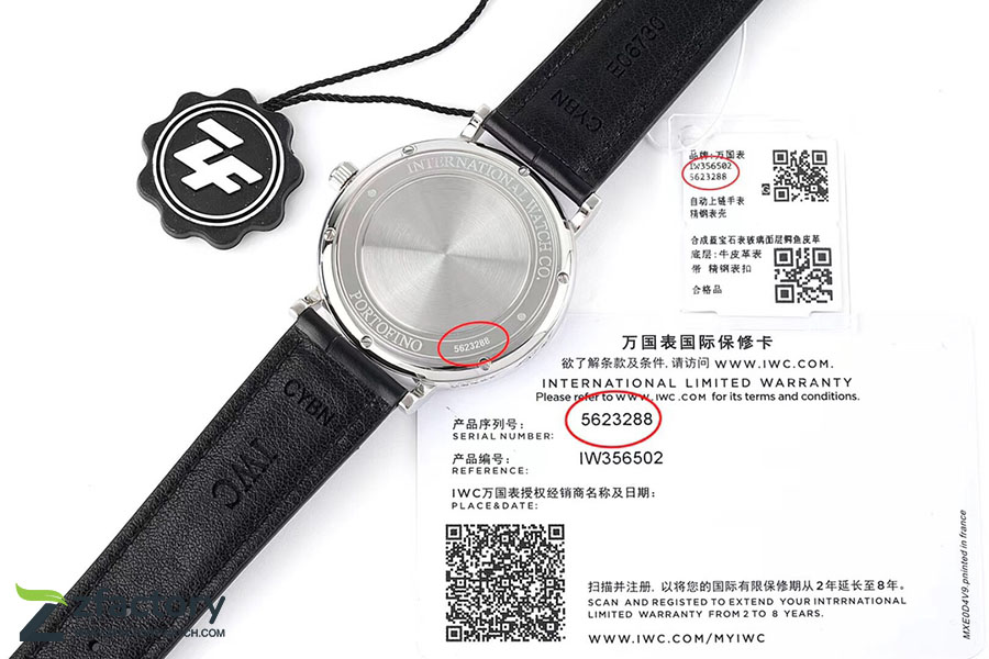 ZF厂万国表柏涛菲诺IW356502复刻腕表-ZF手表